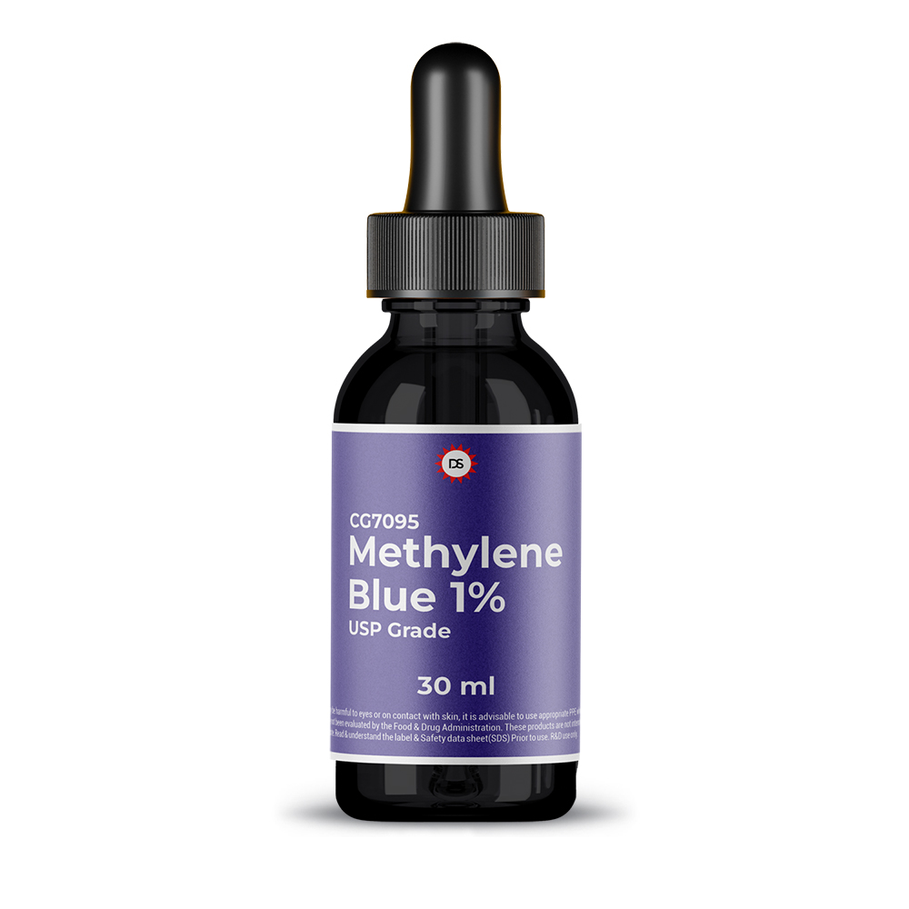 Methylene Blue 1% USP grade / Pharmaceutical grade / Third party tested - Healthy Drops product